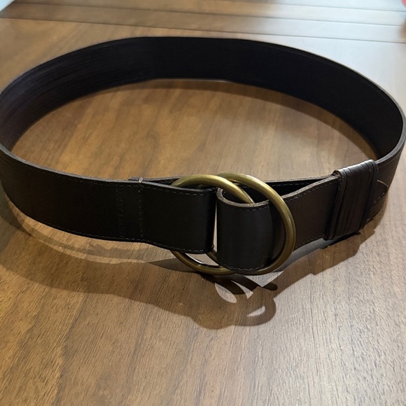 Lucky Brand Accessories - Lucky Brand brown Belt with Gold/brass colored Buckle